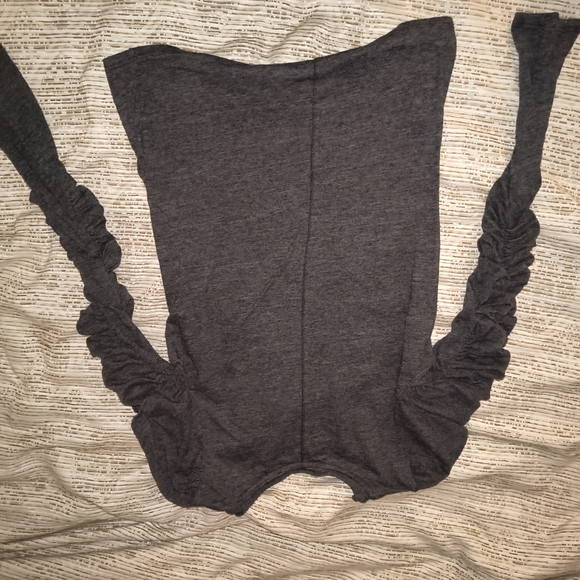 We The Free Charcoal Crew Neck Sweater - Picture 3 of 3